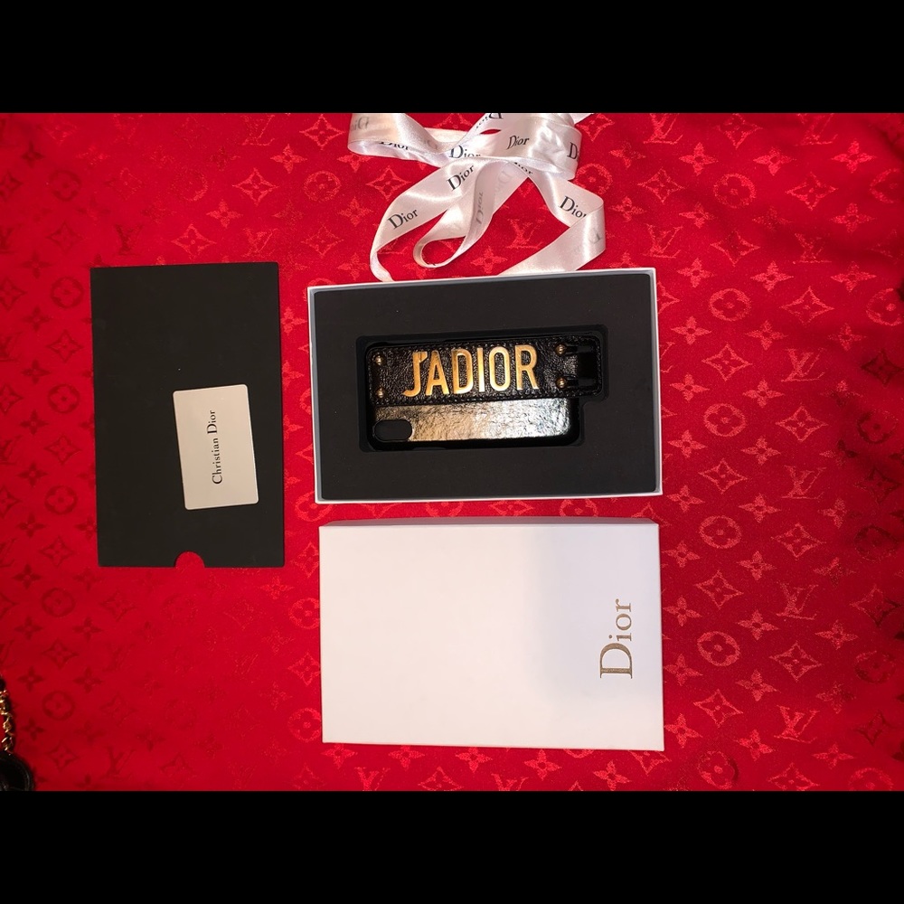 ❌sold ❌Authentic Dior iPhone XS case